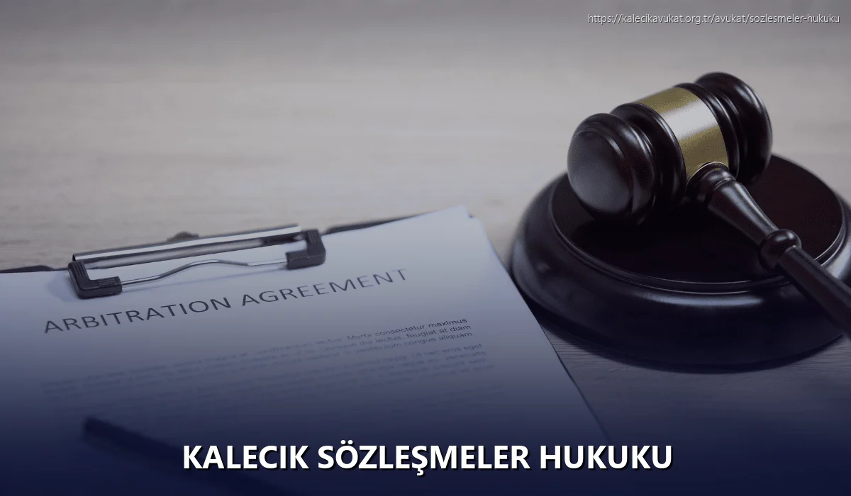 Kalecik Sözleşmeler Hukuku